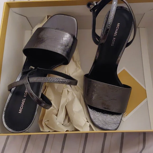 Michael Kors Elyse Heeled Sandals-(MSRP-$115) - Picture 2 of 9